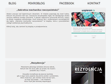 Tablet Screenshot of defektpamieci.pl